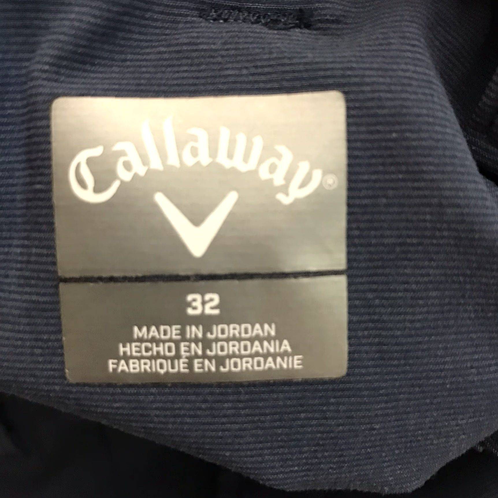 Callaway Callaway Men’s Blue Chino Shorts Size 32 Summer Casual Golf Breathable Stretch Size US 32 / EU 48 - 7 Thumbnail