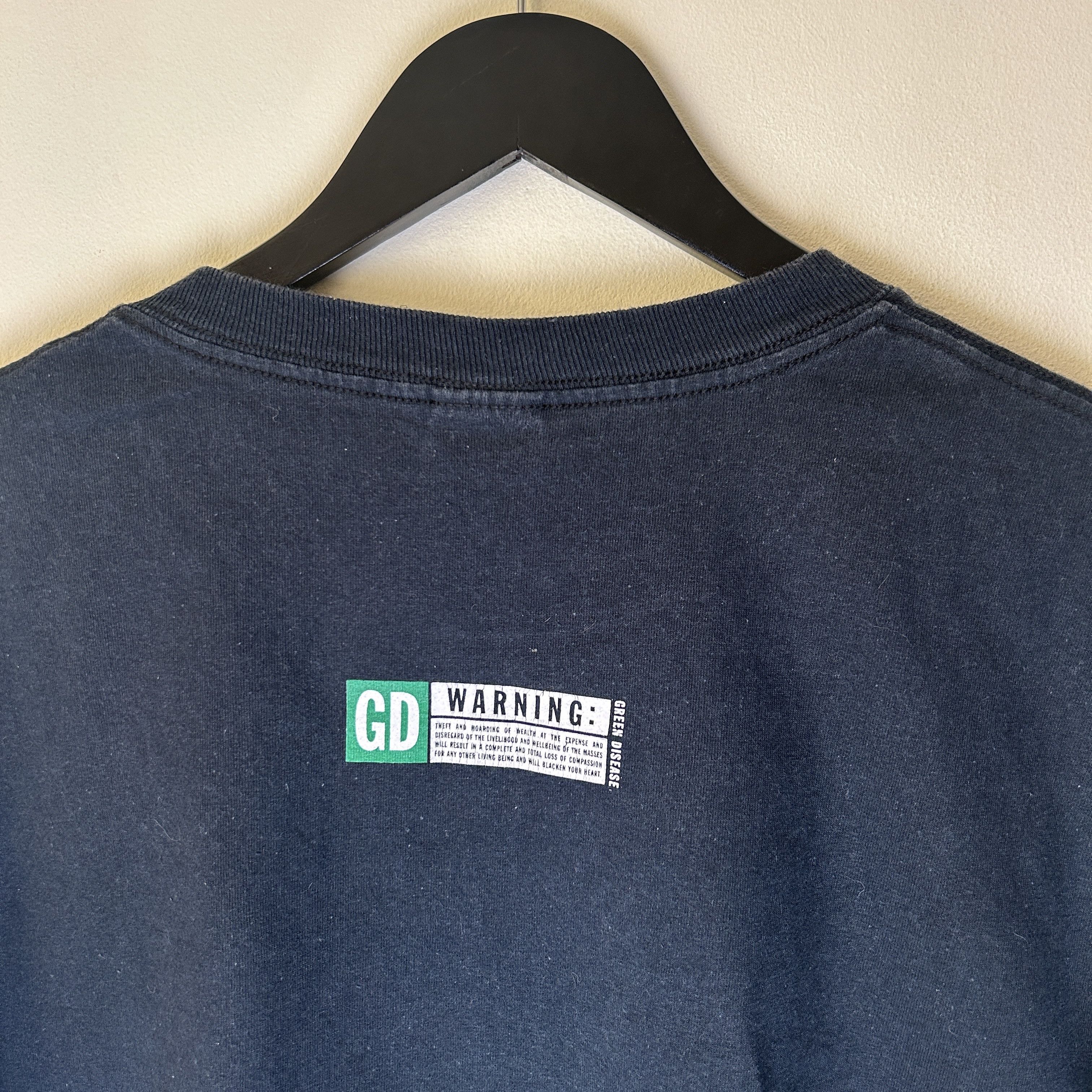 Band Tees Vintage Pearl Jam Green Disease 2002 Band T-shirt Size US XXL / EU 58 / 5 - 4 Thumbnail