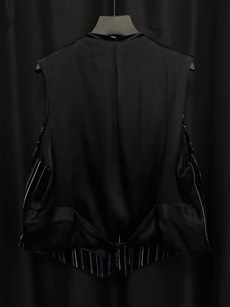 Yohji Yamamoto Yohji Yamamoto 93aw Velvet Silk Vest 2505-Nextarrow Size US M / EU 48-50 / 2 - 2 Thumbnail