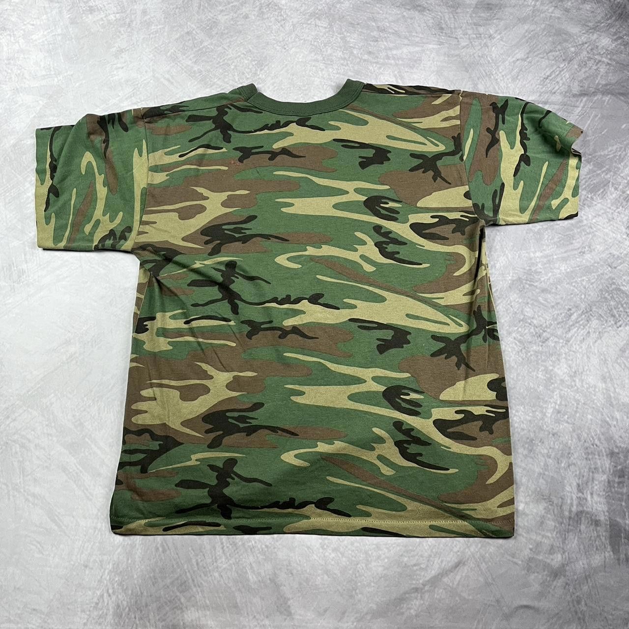 Designer Vintage camouflage shirt Size US L / EU 52-54 / 3 - 2 Thumbnail