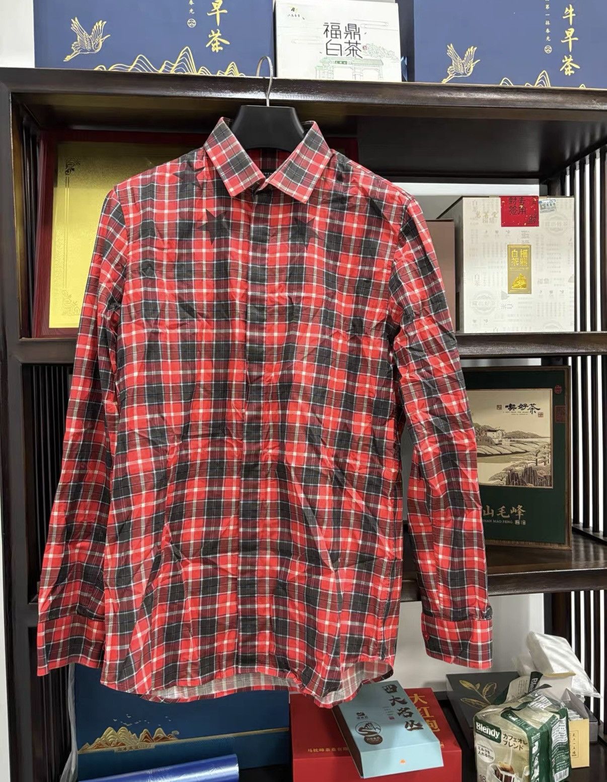 Givenchy Givenchy Runway Long Sleeve Shirt J2 Size US XXS / EU 40 - 1 Thumbnail