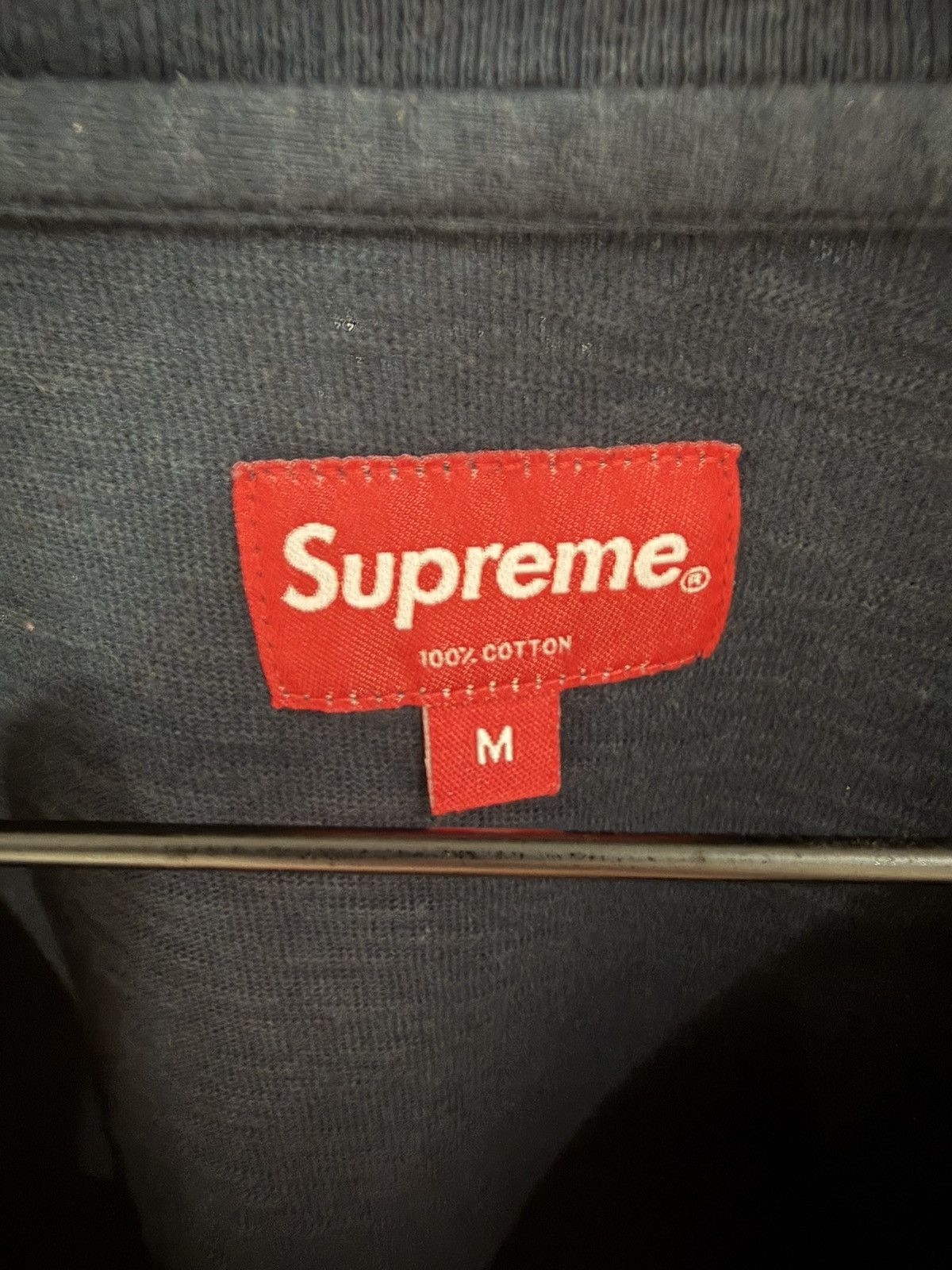 Supreme Supreme Deep Marine Blue Heart Long Sleeve Size US M / EU 48-50 / 2 - 3 Thumbnail