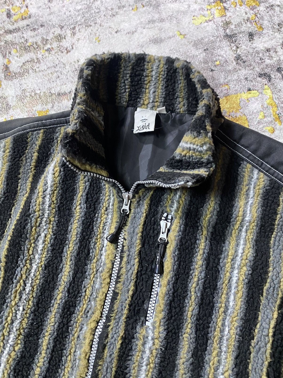 Hysteric Glamour × Japanese Brand Japanes X-Girl Fleece Boa Jacket Size US S / EU 44-46 / 1 - 4 Thumbnail