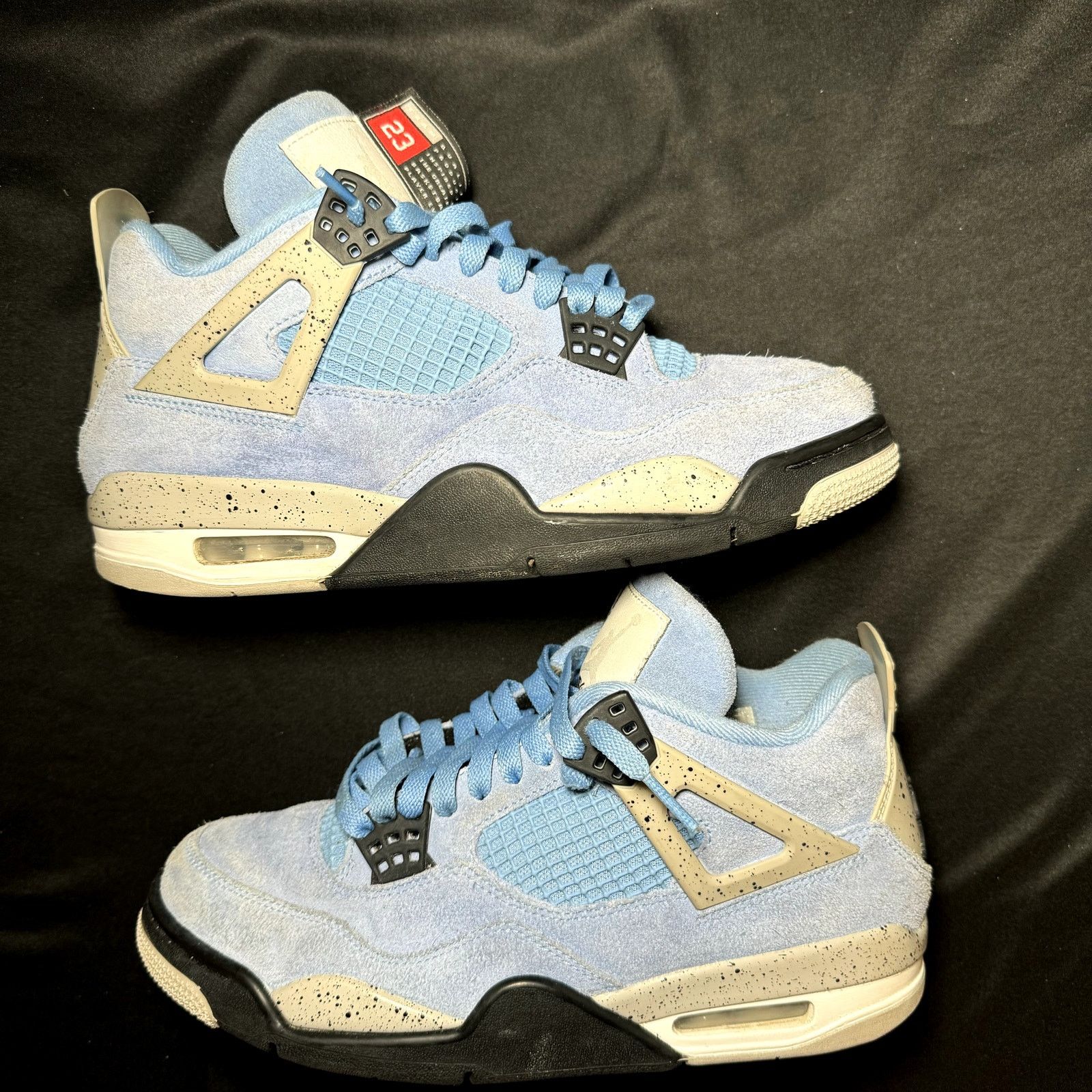 Jordan Brand × Nike Size 8 - Nike Air Jordan 4 Retro University Blue Men's Shoes Size US 8 / EU 41 - 3 Thumbnail