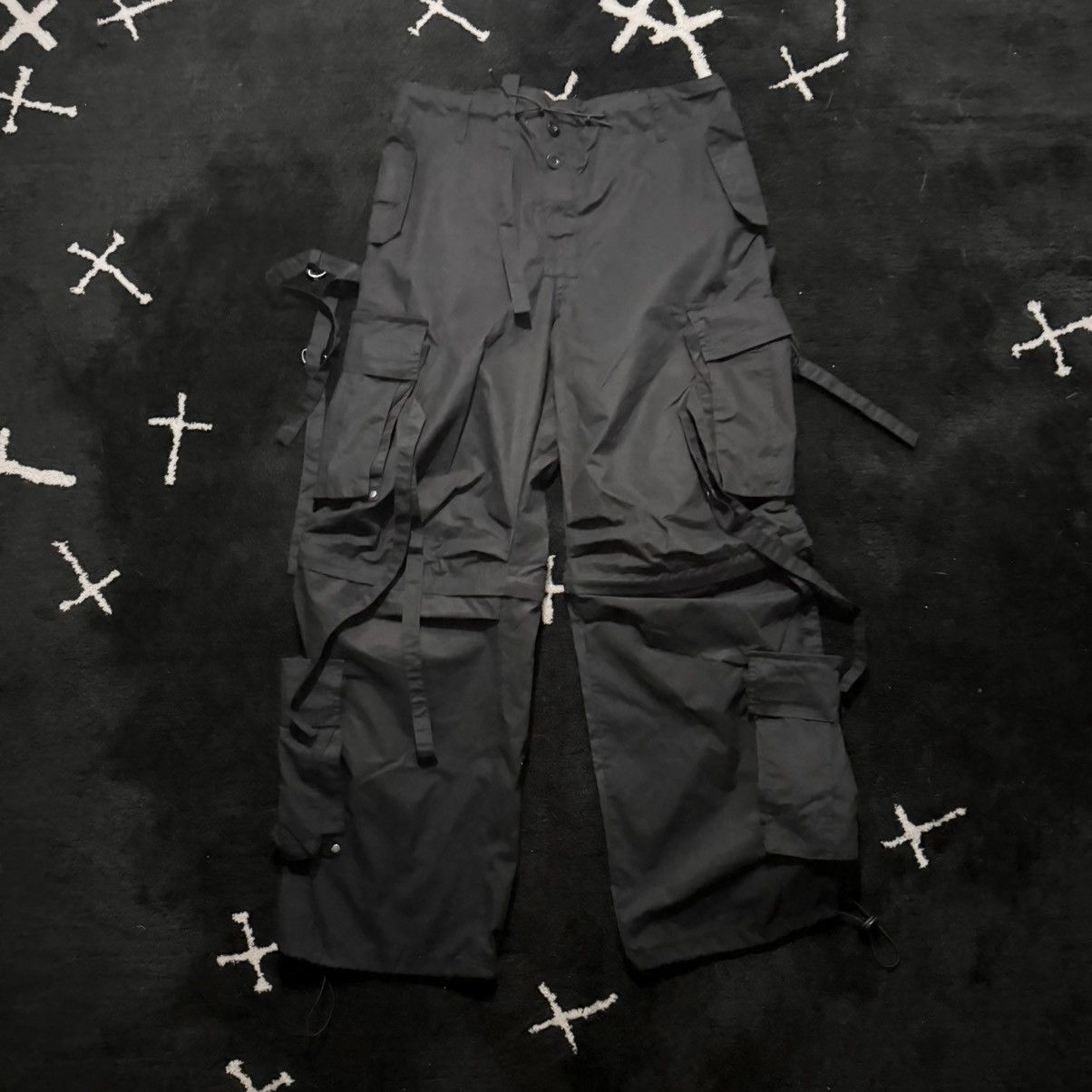 Japanese Brand GS The Ultimate Experience - Bondage Cargo Pants Size US 28 / EU 44 - 1 Thumbnail