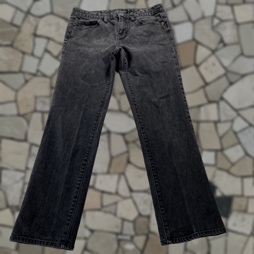 Calvin Klein VTG Calvin Klein Jeans Womens Black Denim Skinny Mid Rise Stretch 28x26 Jeans 6 Womens Size 28" / US 6 / IT 42 - 1 Thumbnail