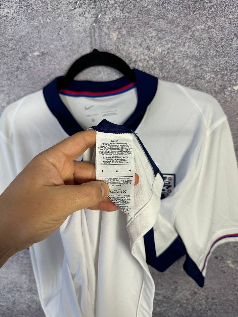 Nike England National Team 2024 Nike Soccer Jersey Size US L / EU 52-54 / 3 - 10 Thumbnail