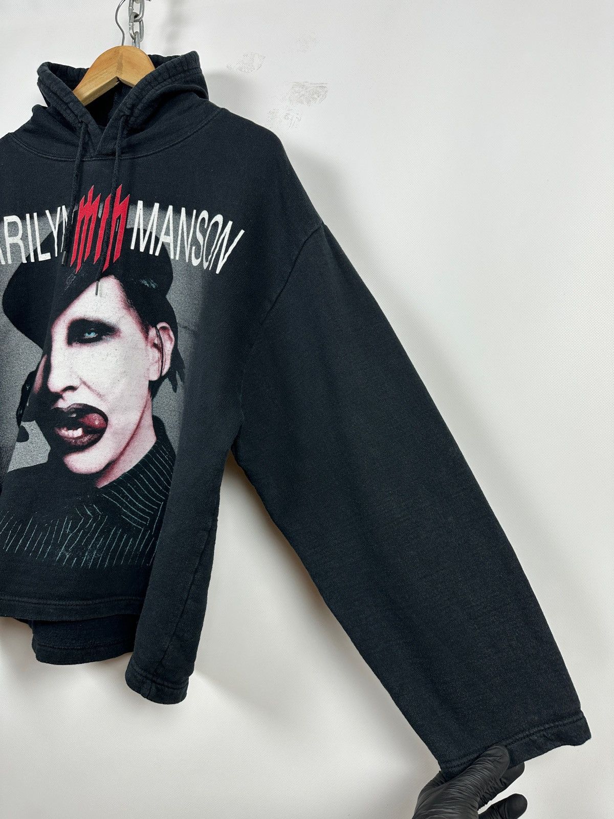 Band Tees Vintage Marilyn Manson Band Hoodie Size US M / EU 48-50 / 2 - 12 Thumbnail