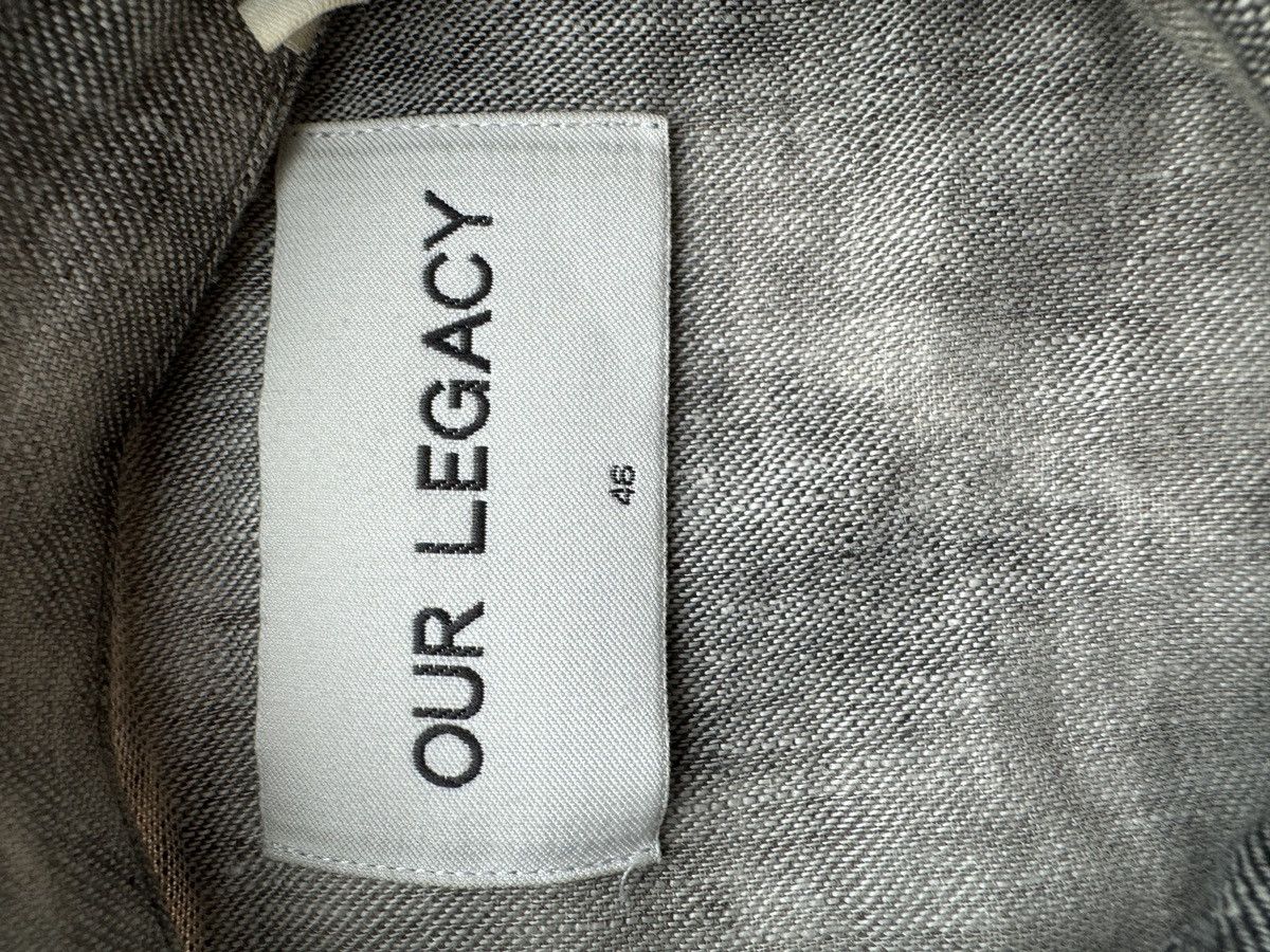 Our Legacy OUR LEGACY SS15 piece-dyed linen shirt/jacket Size US S / EU 44-46 / 1 - 5 Thumbnail