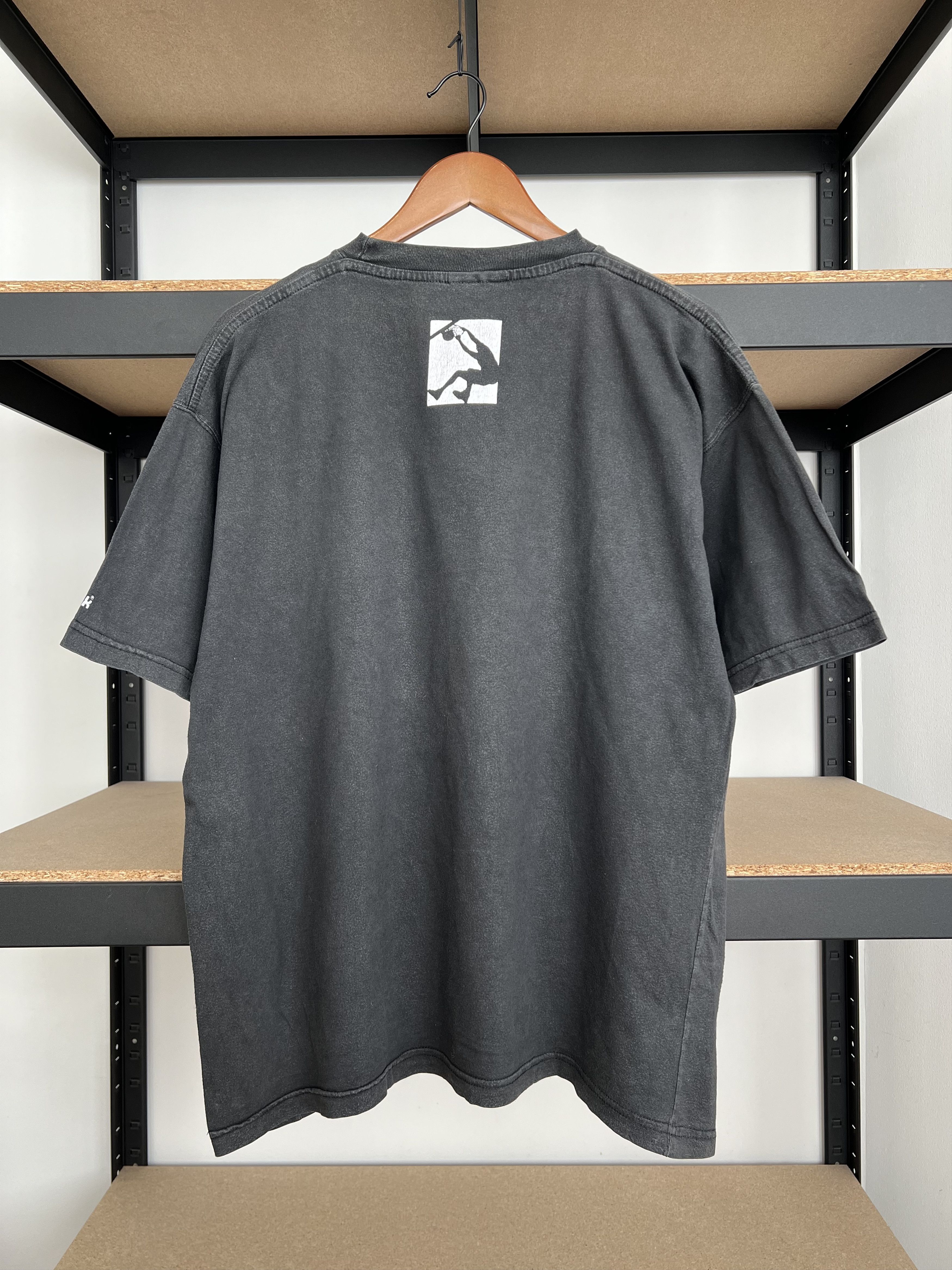 Reebok Vintage 90s Shaquille O'Neal Shaq Reebok NBA Black T-shirt Size US XL / EU 56 / 4 - 2 Thumbnail