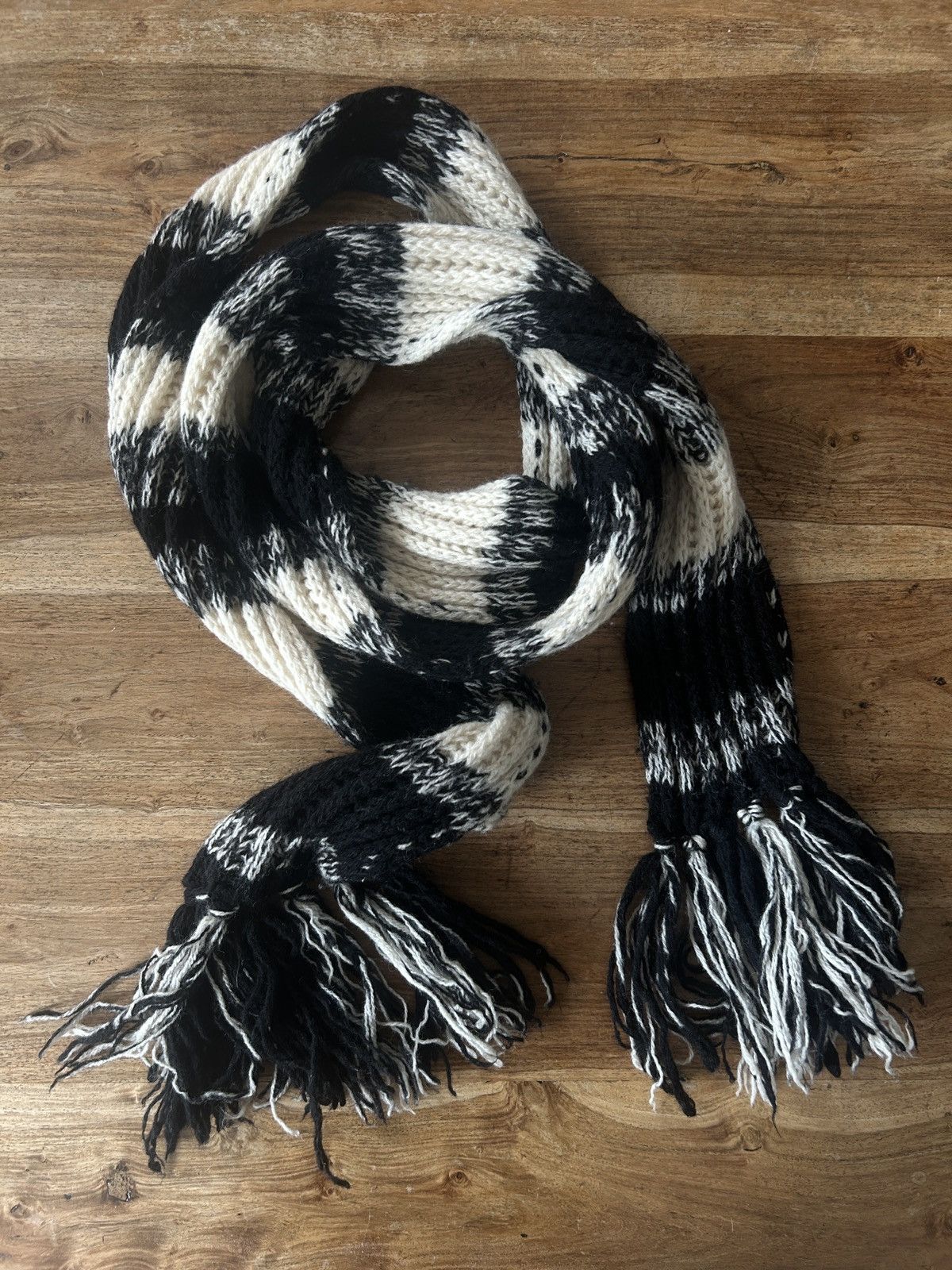 dior homme AW06 バイカラー マフラー スカーフ Dior Dior homme aw06