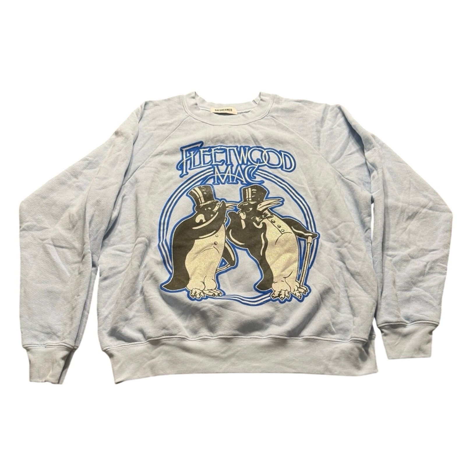 Daydreamer DAYDREAMER Fleetwood Mac Penguins Raglan Sweatshirt Size M Size M / US 6-8 / IT 42-44 - 4 Thumbnail