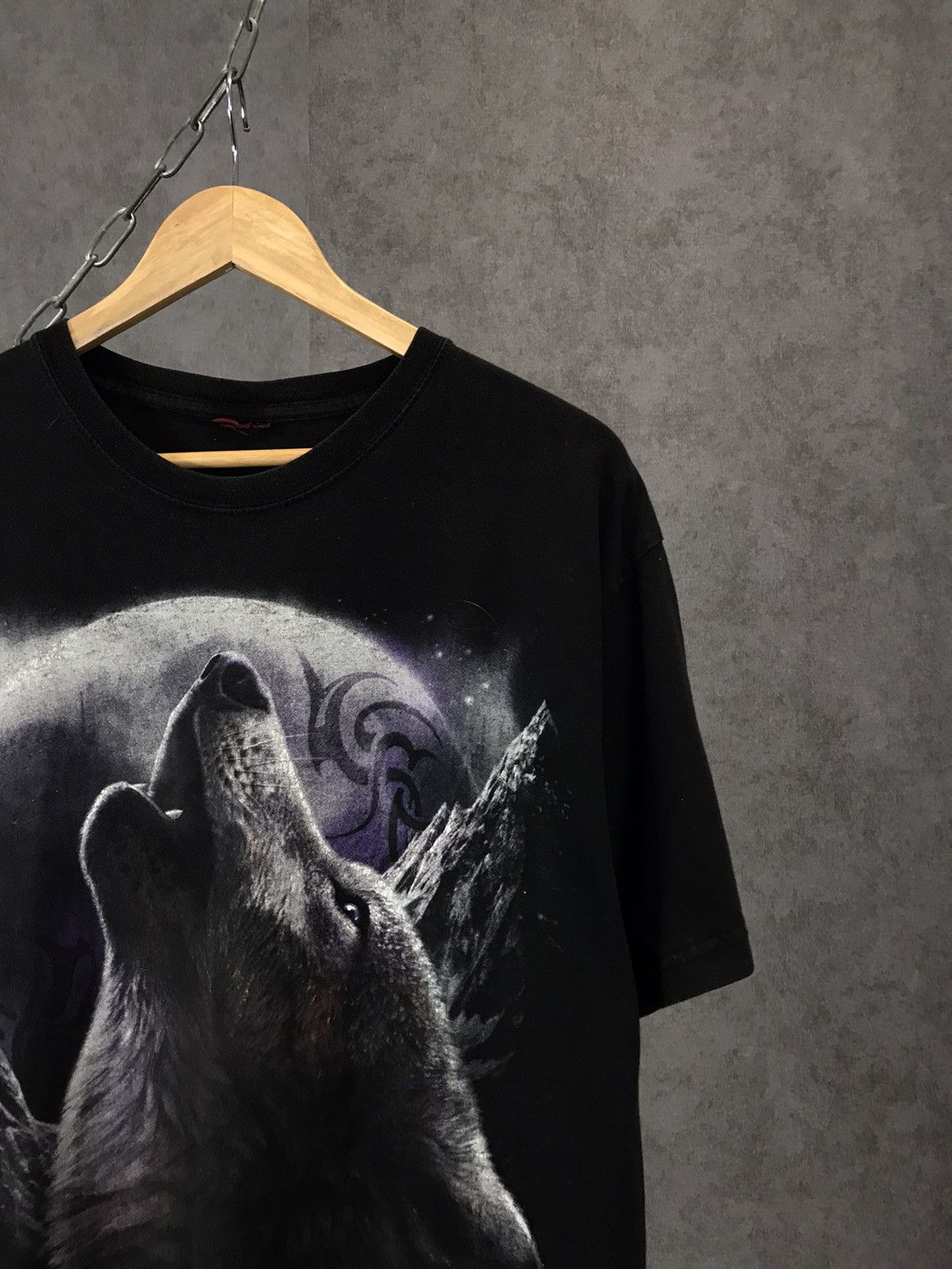 Vintage Wolf animal rock tee Size US XL / EU 56 / 4 - 2 Thumbnail