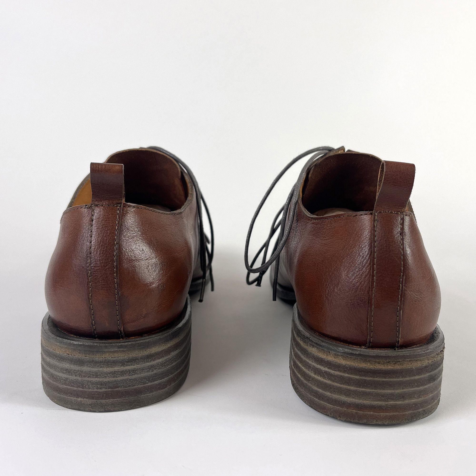 Dimissianos & Miller handmade derby brown calf lock-stitch, Blake stitch Size US 11.5 / EU 44-45 - 6 Thumbnail