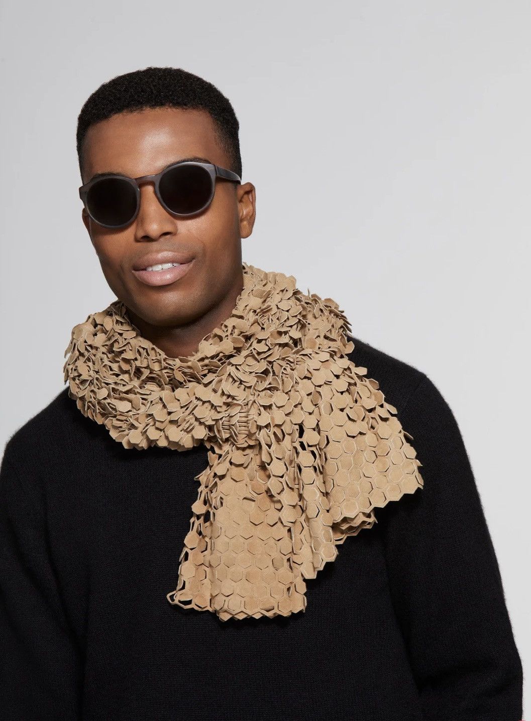Other Honeycomb Scarf Size ONE SIZE - 2 Thumbnail