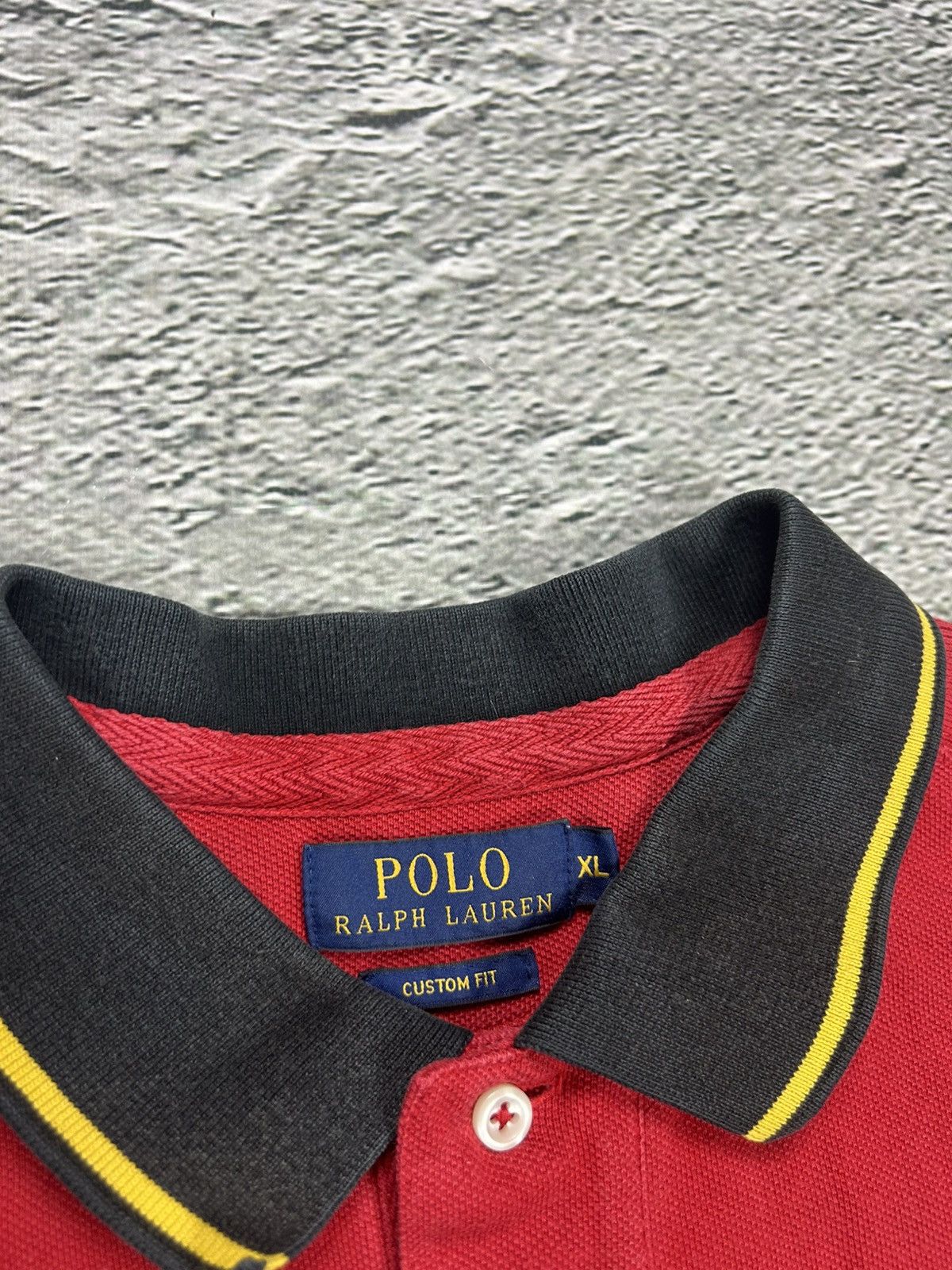 Ralph Lauren Chief Keef Polo Ralph Lauren Spain vintage red big pony Size US XL / EU 56 / 4 - 3 Thumbnail