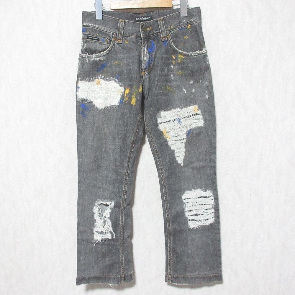Dolce & Gabbana Dolce & Gabbana Dolce&Gabbana Cotton Jeans Textile Jeans G3039D DUTY FREE for USA Size ONE SIZE - 1 Thumbnail