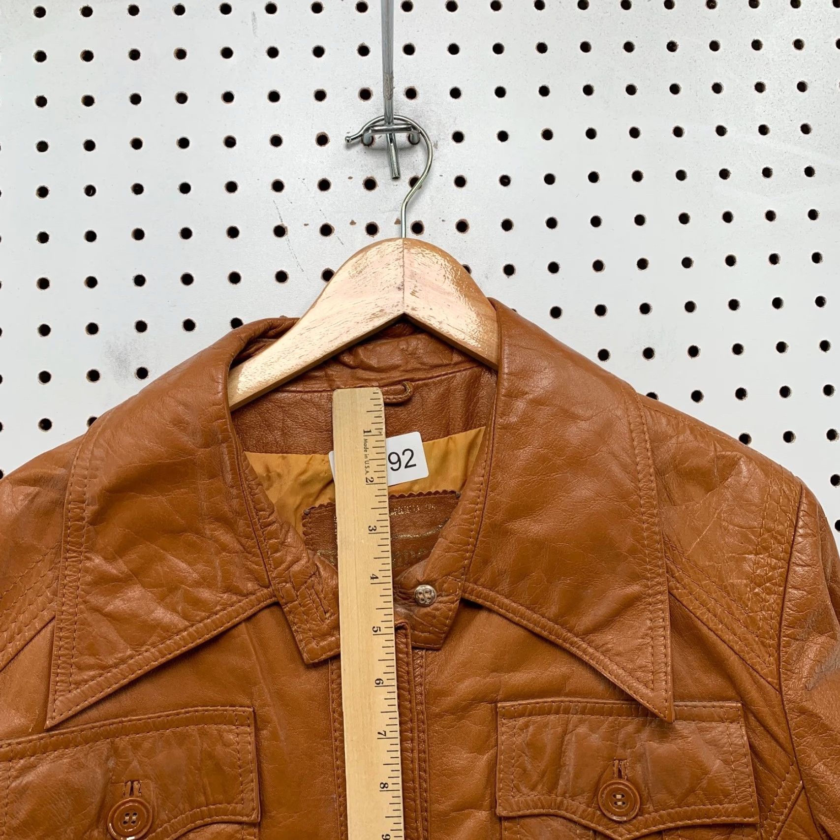Vintage VINTAGE Montgomery Ward Tannery Button Jacket Womens XL Brown Size XL / US 12-14 / IT 48-50 - 7 Thumbnail