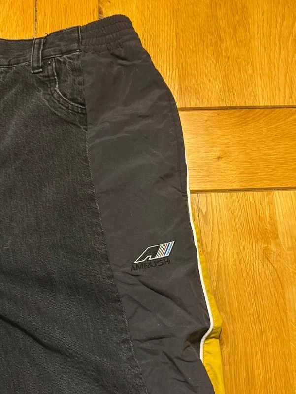 Balenciaga AMBUSH DENIM/NYLON TRACK PANTS BALENCIAGA VIBE Size US 31 - 5 Thumbnail
