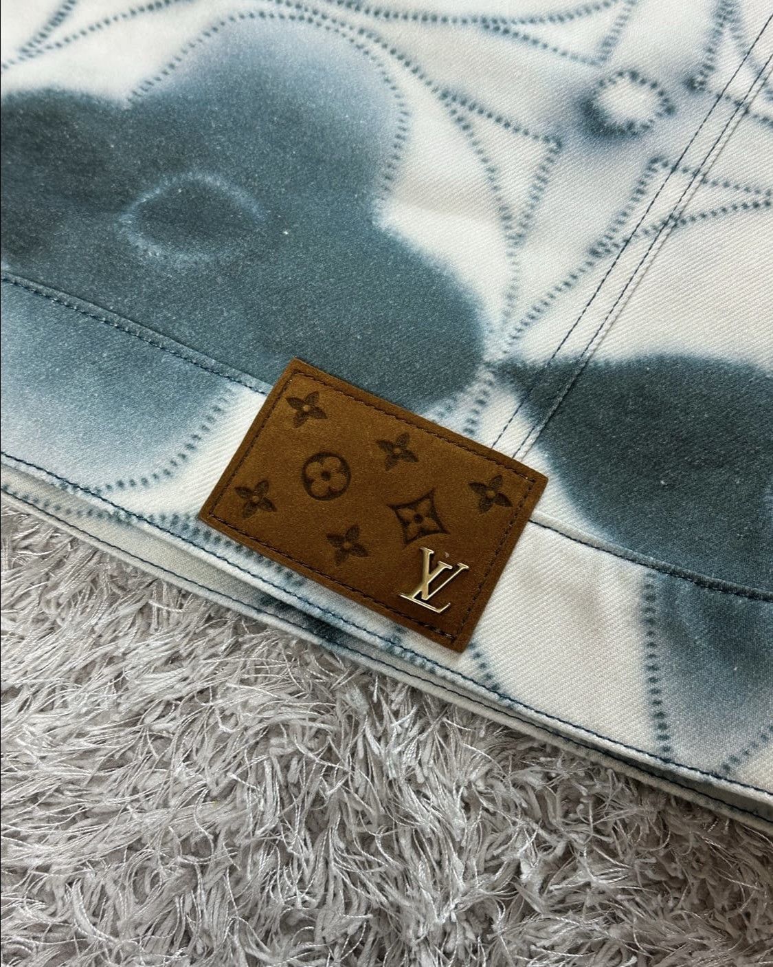 Louis Vuitton Louis Vuitton Monogram Shibori Printed Denim Jacket Size US M / EU 48-50 / 2 - 5 Thumbnail
