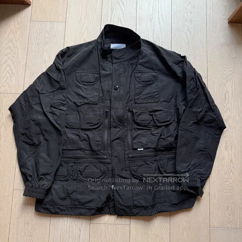Wtaps Wtaps Black Four-Pocket Cargo Jacket Size US S / EU 44-46 / 1 - 1 Thumbnail