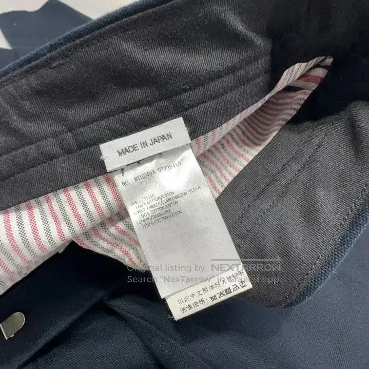 Thom Browne Thom Browne Wool Stripe Slim Fit Pants. Size US 30 / EU 46 - 2 Thumbnail