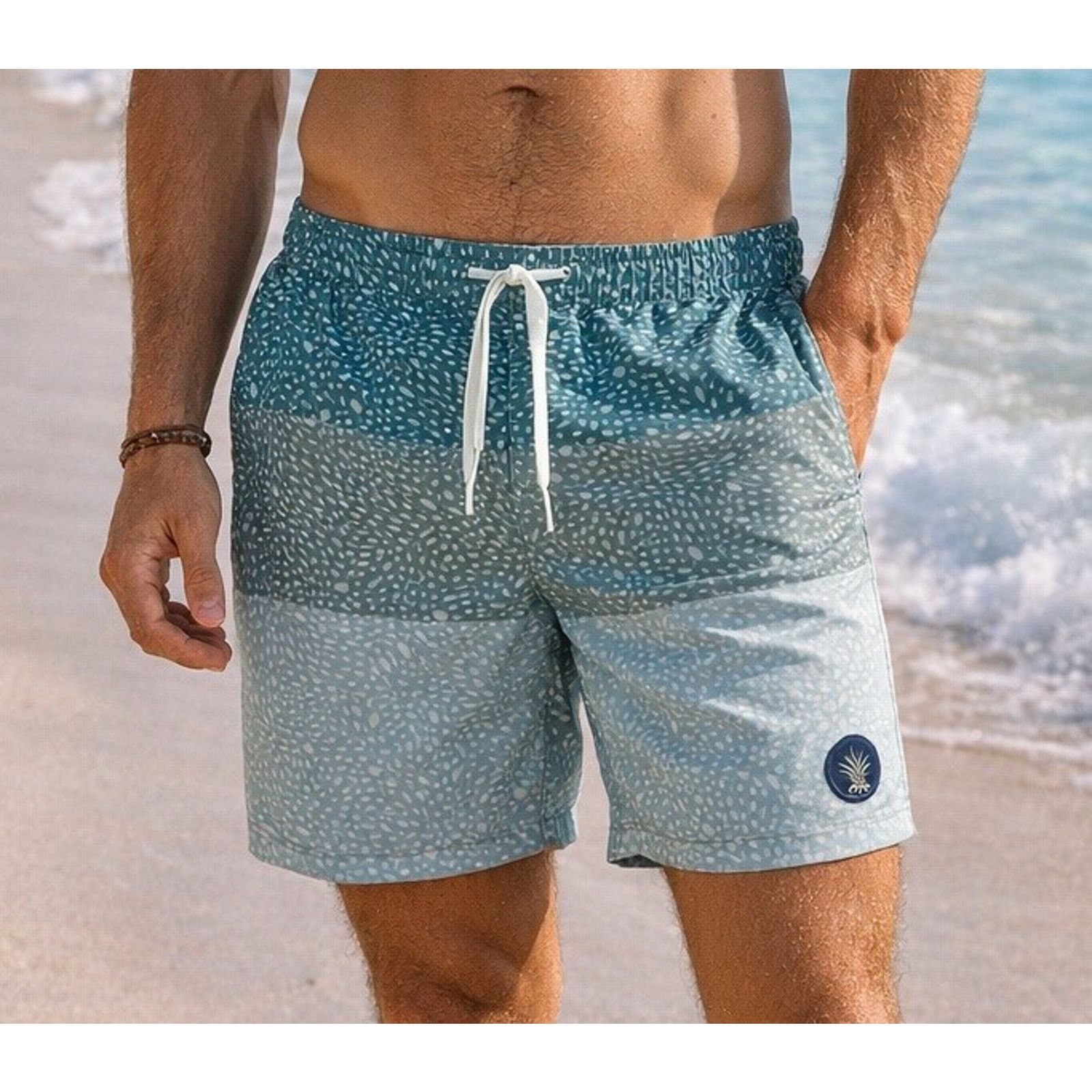 Chubbies Chubbies The Whale Sharks Swim Trunks Mens XXL Blue 7" NWT Size US 38 / EU 54 - 1 Thumbnail