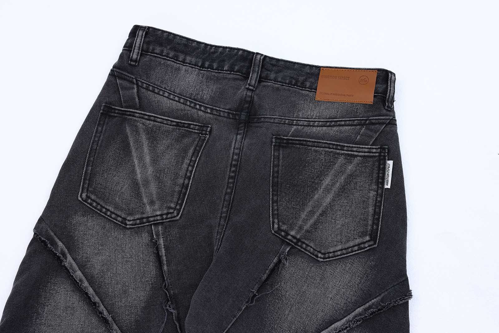 Japanese Brand × Jean Frayed Pantalones Hombre Baggy Denim Size US 30 / EU 46 - 7 Thumbnail