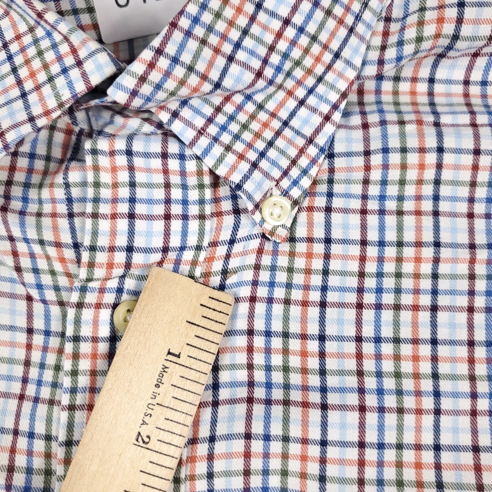 Tommy Hilfiger Tommy Hilfiger Shirt Mens XL Black Check Casual Button Up Long Sleeve RUNS WIDE Size US XL / EU 56 / 4 - 4 Thumbnail