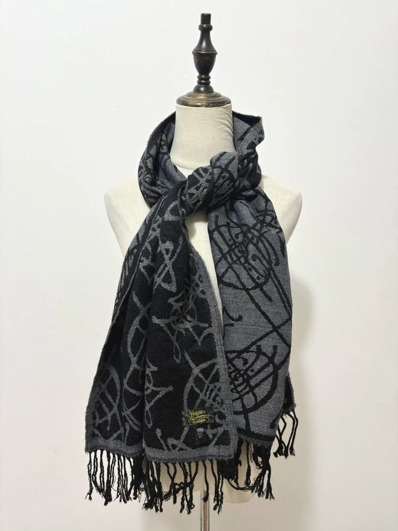 Vivienne Westwood Gray and black double-sided earth star s