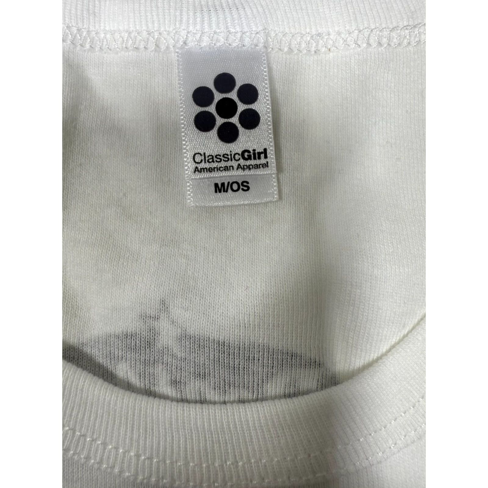 J Brand VINTAGE ECONOLINE CRUSH T-Shirt Unisex Adult M White Sleeveless Collectible 90s Band Tee Size M / US 6-8 / IT 42-44 - 4 Thumbnail