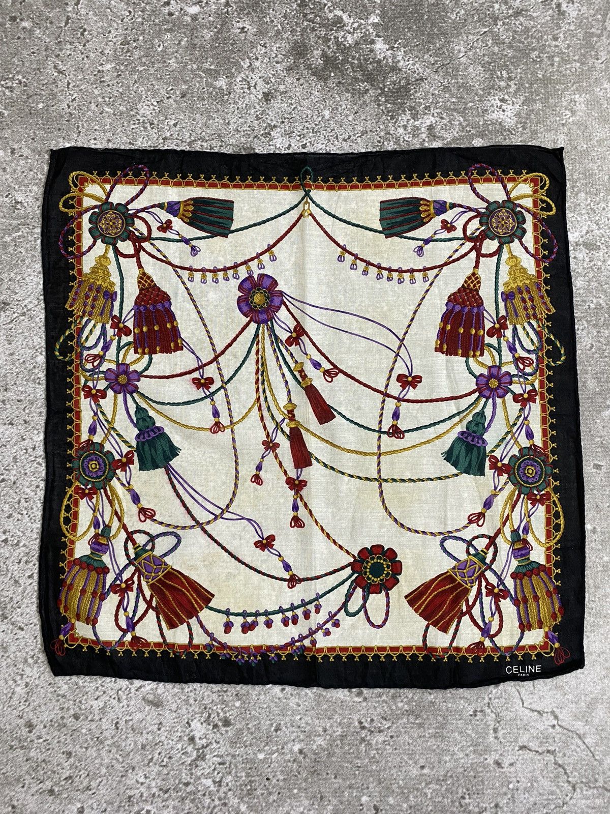 Celine Celine Handkerchief / Bandana / Neckerchief Size ONE SIZE - 2 Thumbnail
