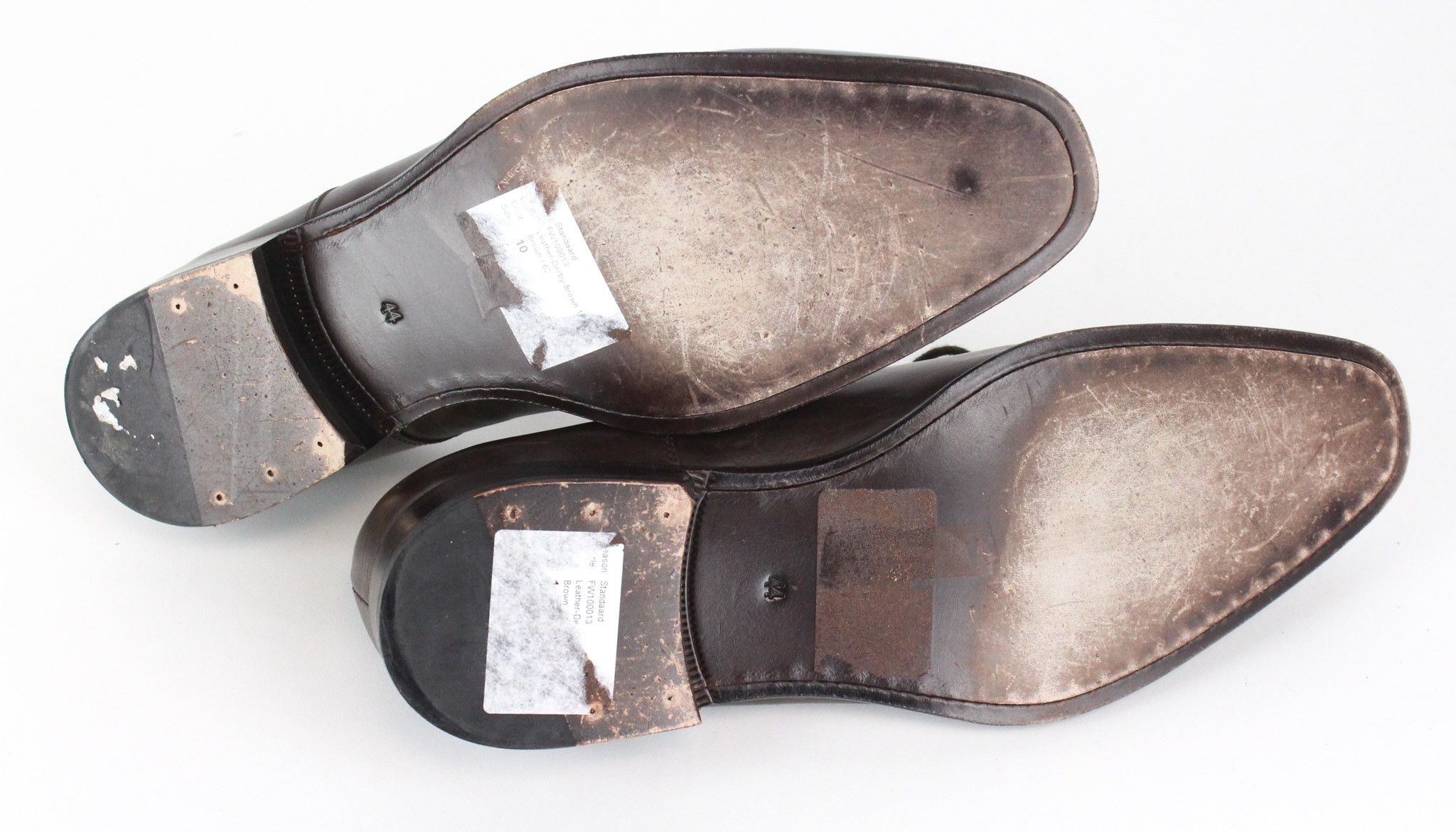 Suitsupply EU44 Dark Brown Leather Low-Top 72421 Size US 11 / EU 44 - 6 Thumbnail