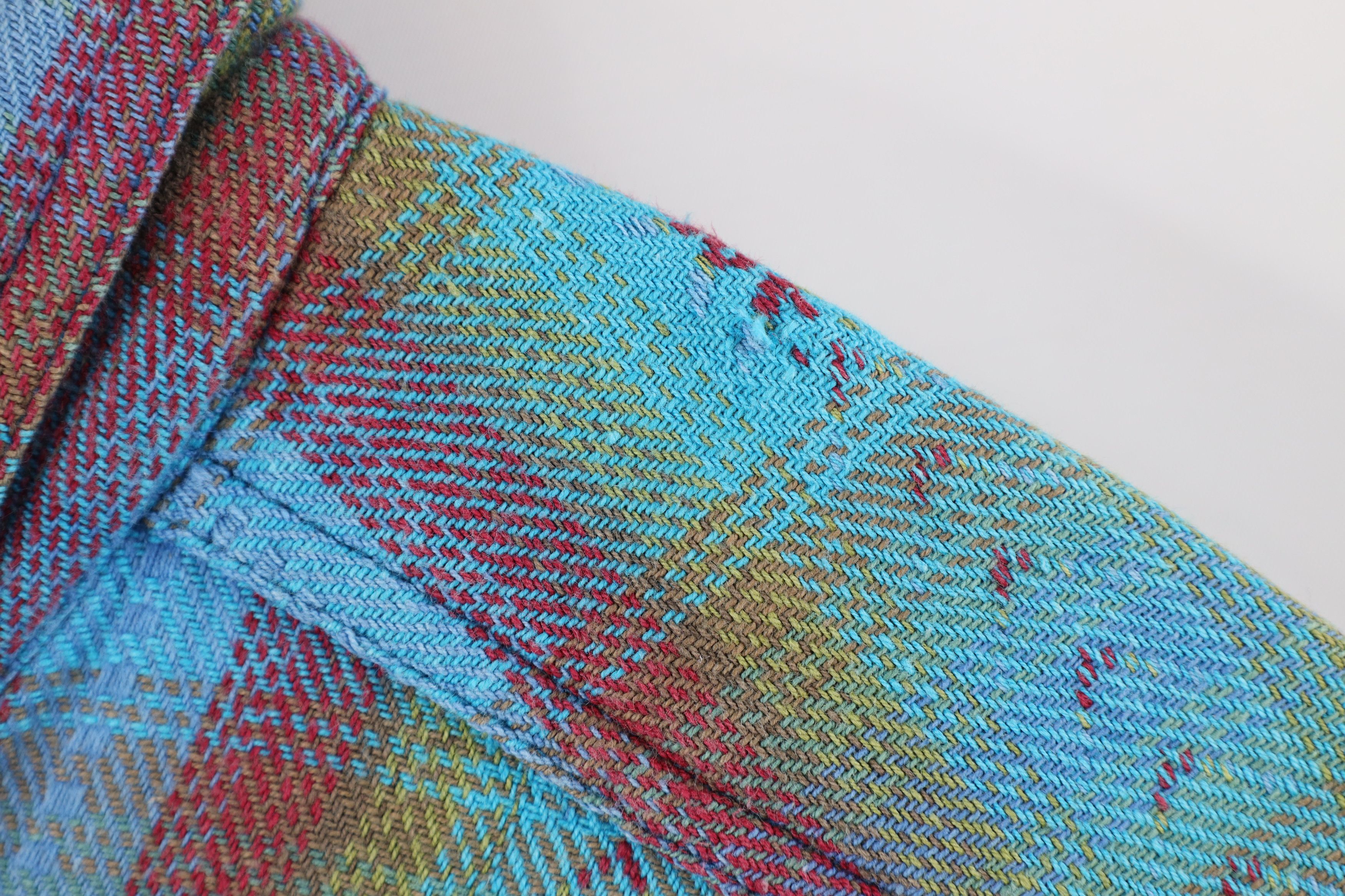 Vintage Vintage 90s Streetwear Southwestern Weave Button Shirt Size US L / EU 52-54 / 3 - 4 Thumbnail