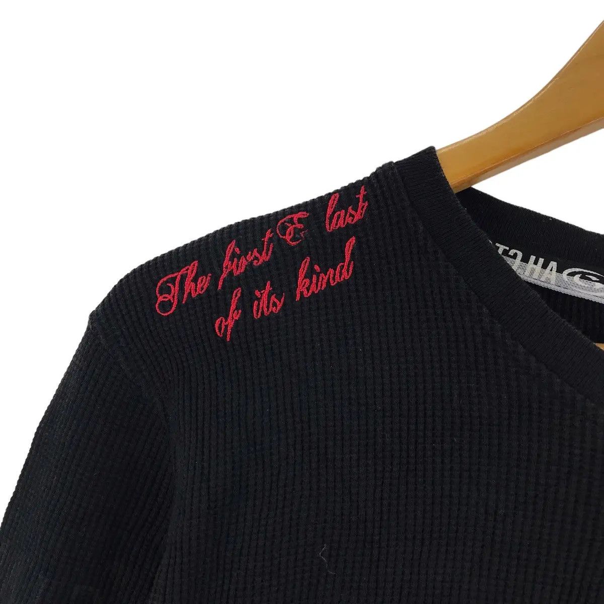 Gotcha Vtg GOTCHA SKATEBOARD SURFING Henley Tee Shirt Size L / US 10 / IT 46 - 3 Thumbnail