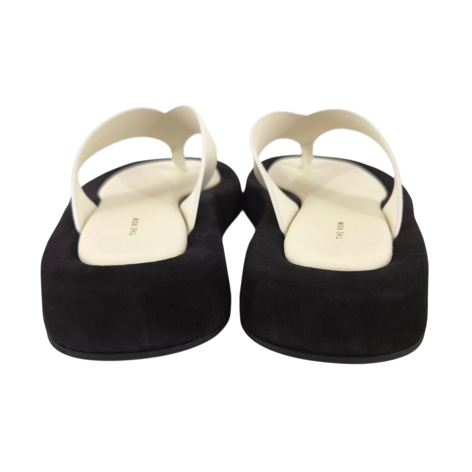 The Row The Row Ginza Slide Sandals US 7 IT 37 Womens Natural Black Size US 7 / IT 37 - 6 Thumbnail