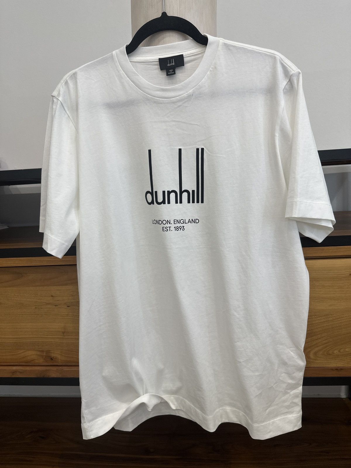 Alfred Dunhill Dunhill London Logo T-Shirt – Size XL Size US XL / EU 56 / 4 - 12 Thumbnail