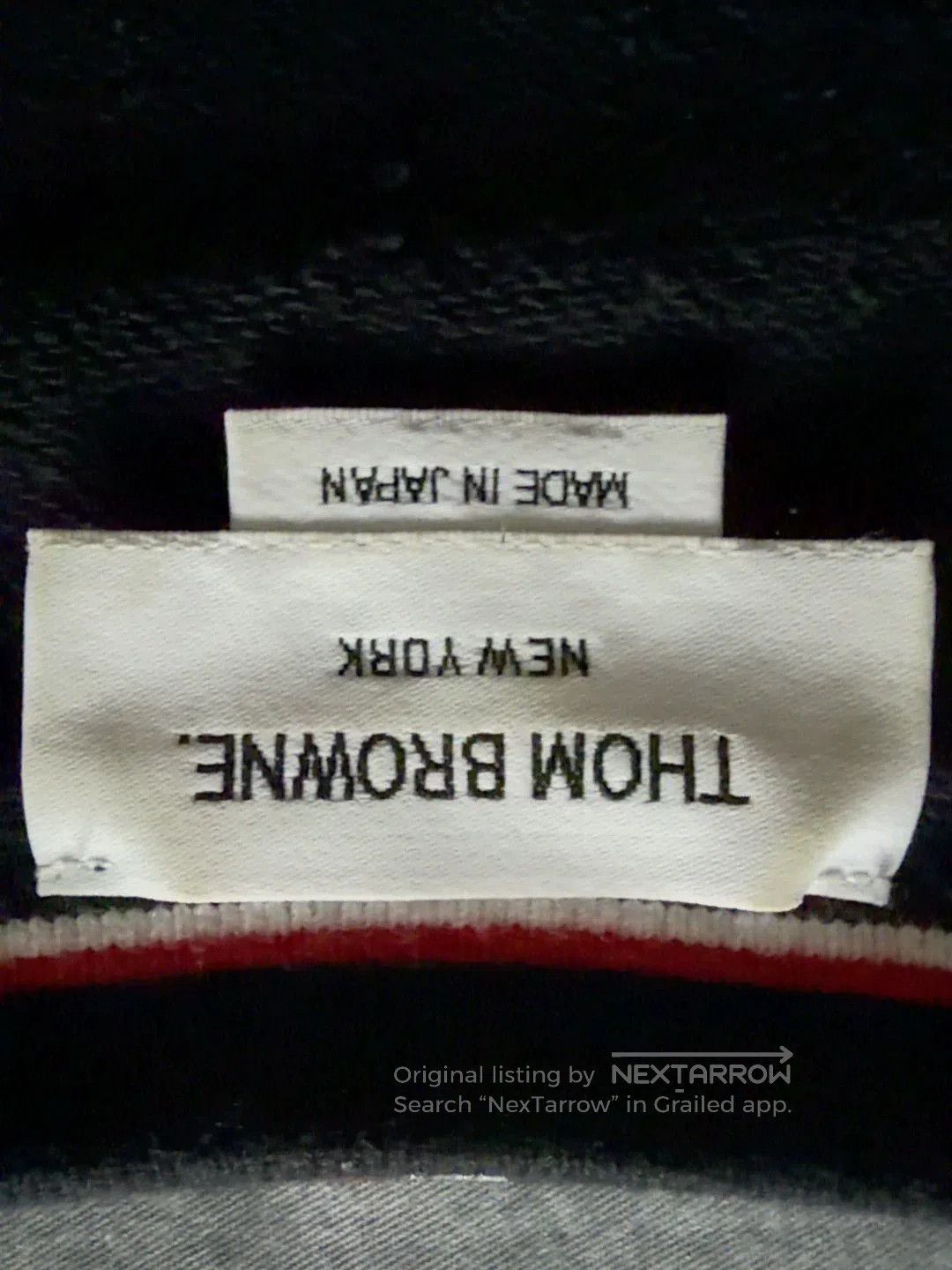 Thom Browne Thom Browne Navy Stripe Sweatshirt. Size US S / EU 44-46 / 1 - 5 Thumbnail