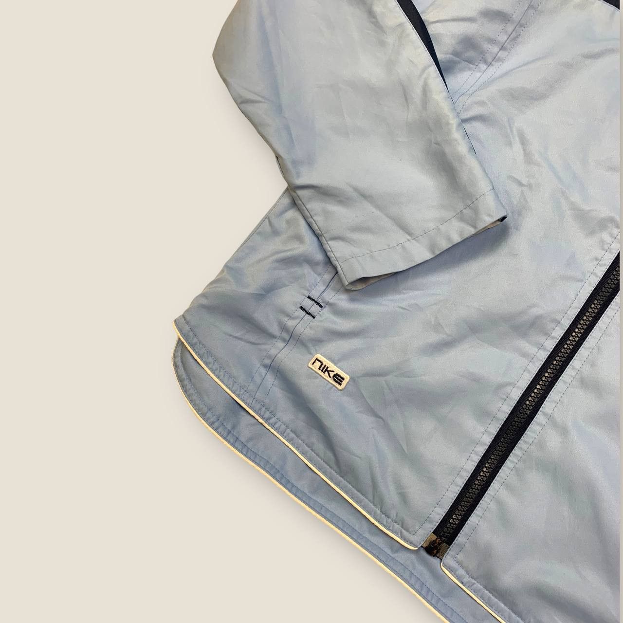 Nike Nike Y2K Baby Blue Full Zip Track Jacket Swoosh Logo Size US M / EU 48-50 / 2 - 5 Thumbnail