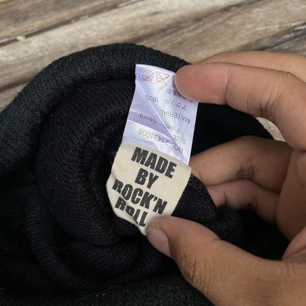 If Six Was Nine × Japanese Brand × Le Grande Bleu (L.G.B.) RUDE ROCK POM BEANIE HATS Size ONE SIZE - 7 Thumbnail