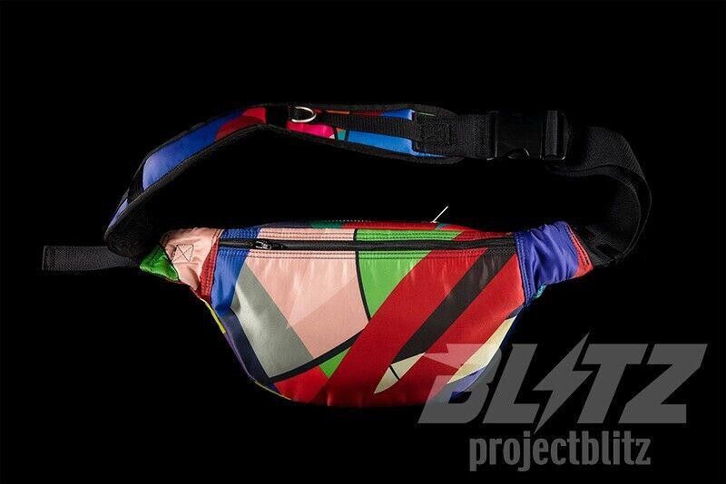 Sacai FW21 Sacai Kaws Waist Bag Bum Bag Multicolor Fanny Pack Size ONE SIZE - 3 Thumbnail