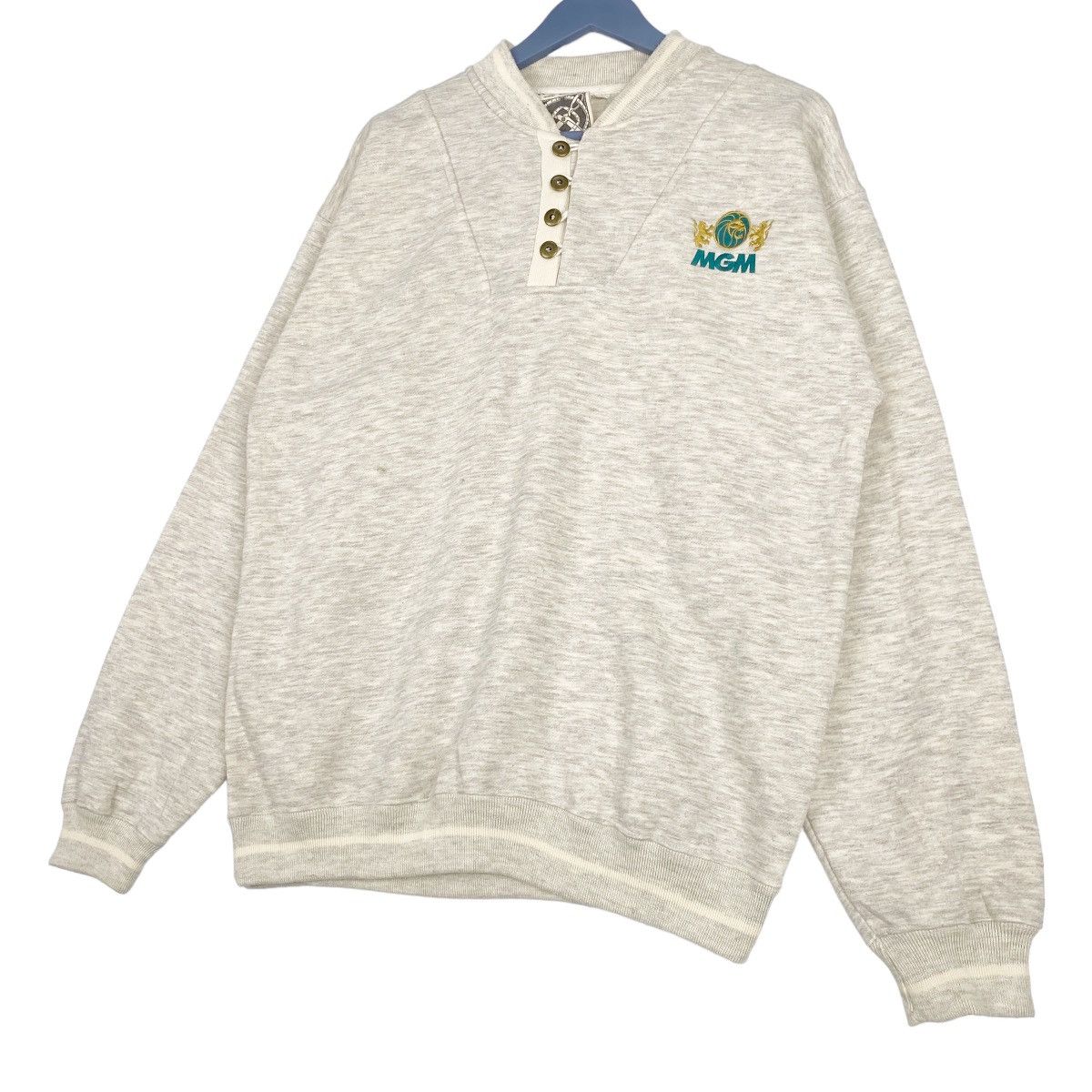 Vintage Vintage Metro Goldwyn Mayer Small Embroidered Logo Crewneck Size US L / EU 52-54 / 3 - 2 Thumbnail