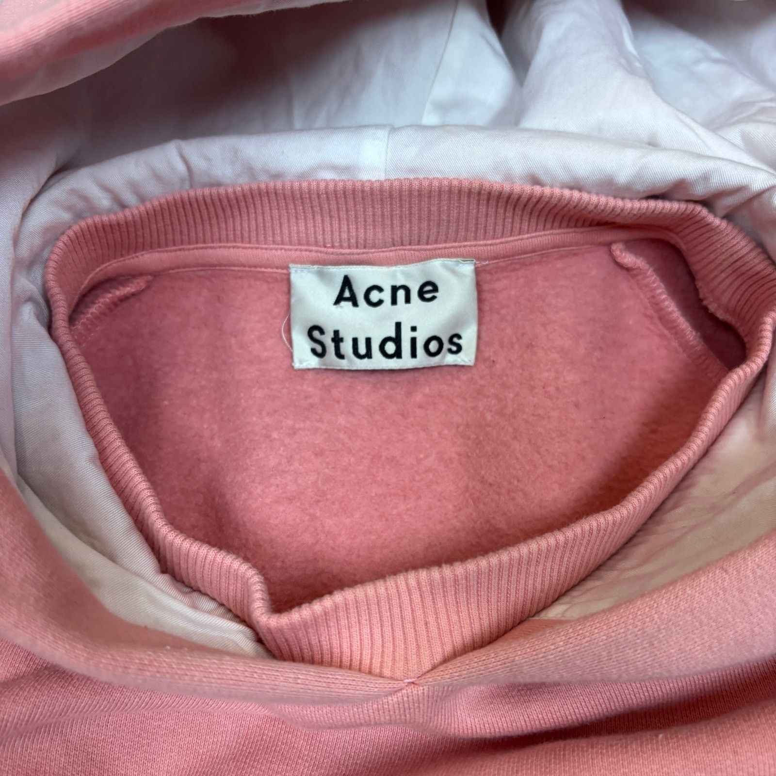 Acne Studios Acne Studios Vania Hoodie Pullover Women's Small Pink Size S / US 4 / IT 40 - 4 Thumbnail