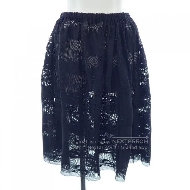Issey Miyake Issey Miyake size:3 Mesh Pleated Skirt Size 31" - 1 Thumbnail