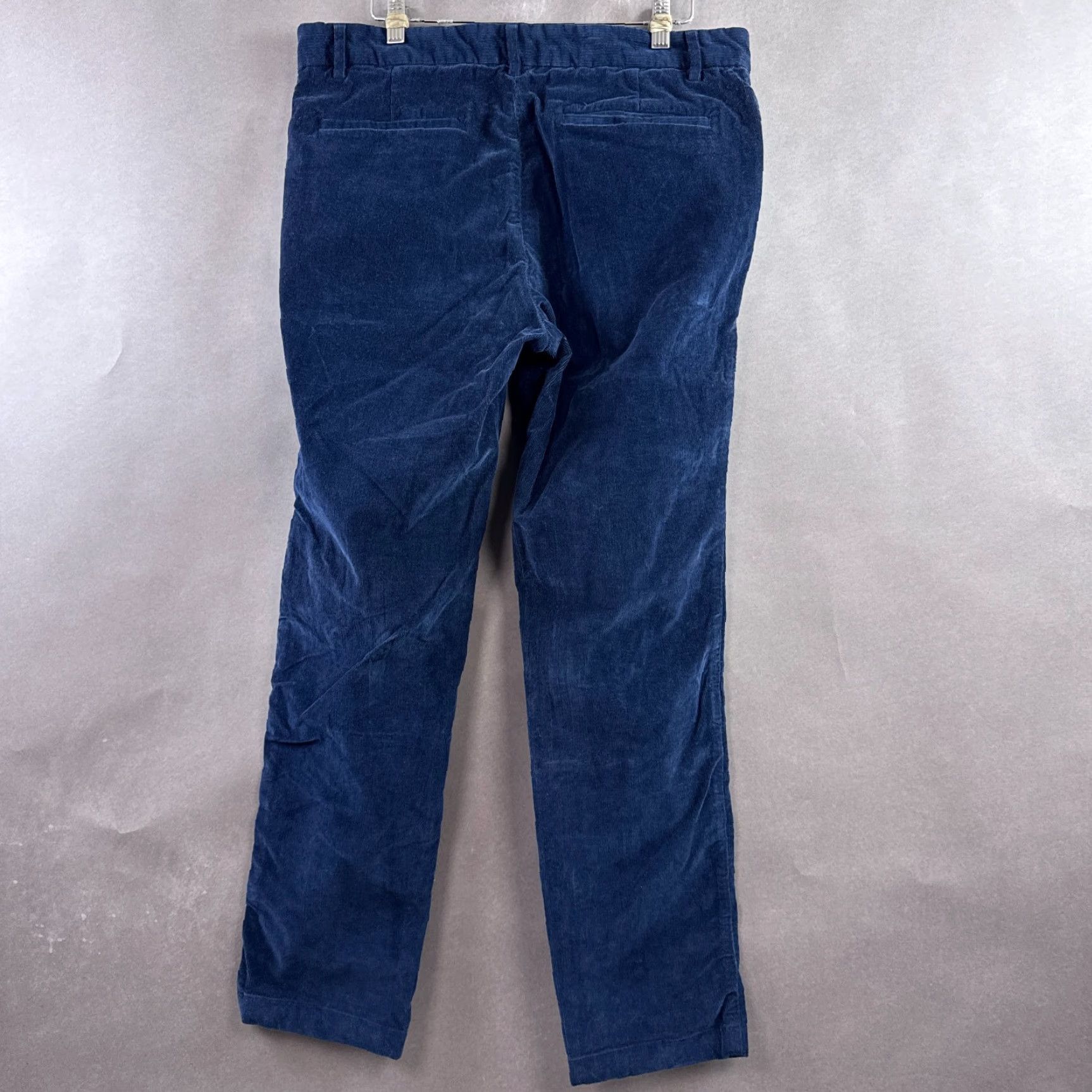 Vintage Spoke Pants Mens 33x30 Blue Corduroy Sharps Build A Office Work Stretch Dress Pants Size US 30 / EU 46 - 3 Thumbnail