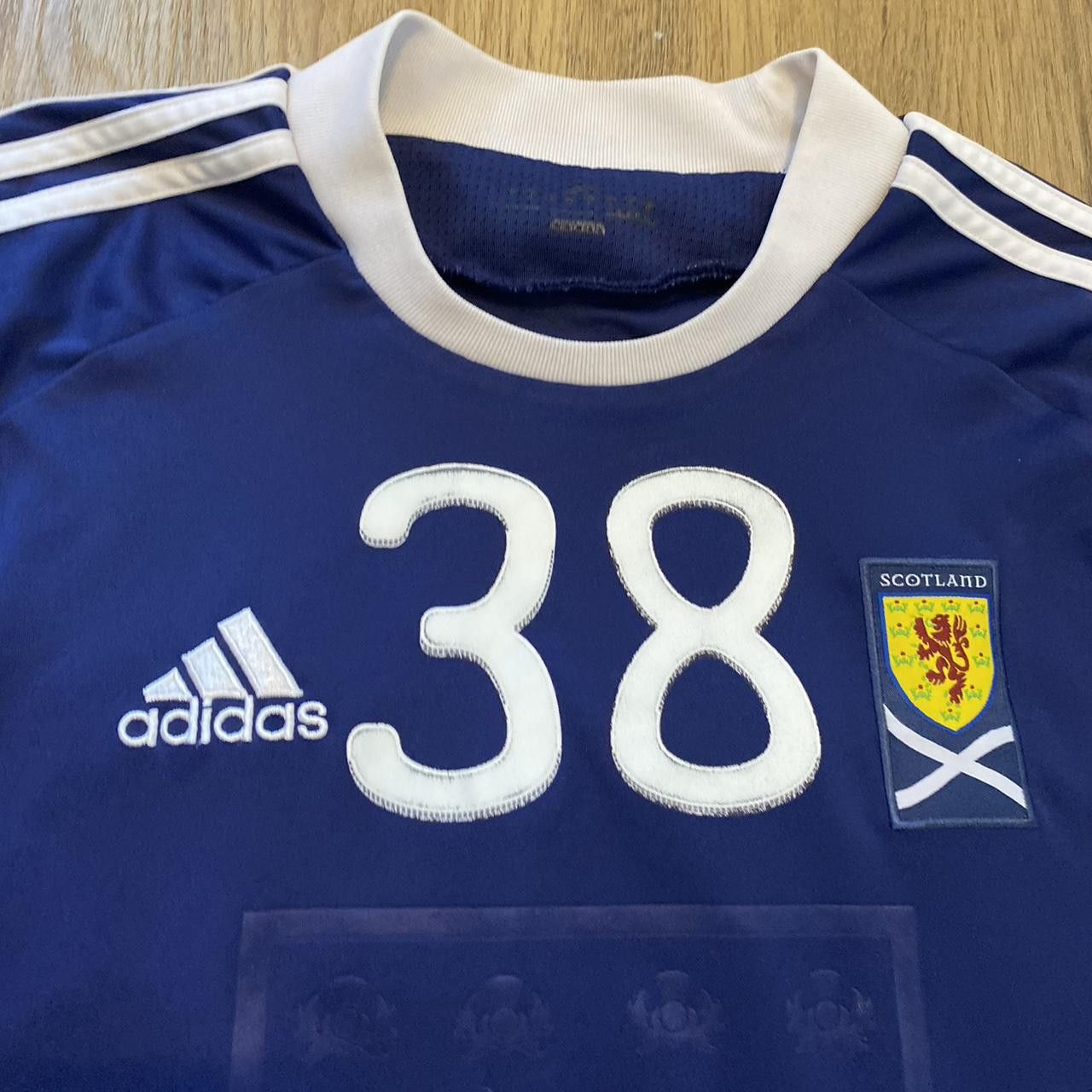 Adidas 2010-11 Scotland *38 McCann Home Football Shirt Adidas Size US M / EU 48-50 / 2 - 4 Thumbnail