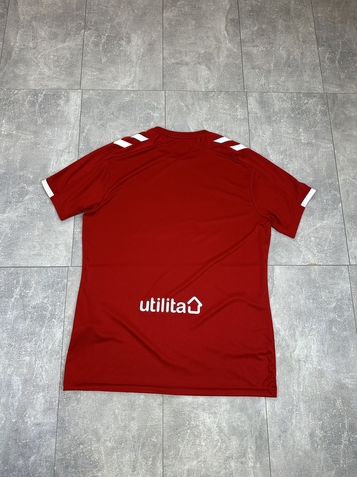 Hummel × Vintage Men’s Hummel Rangers Football Soccer jersey Size US XXL / EU 58 / 5 - 10 Thumbnail