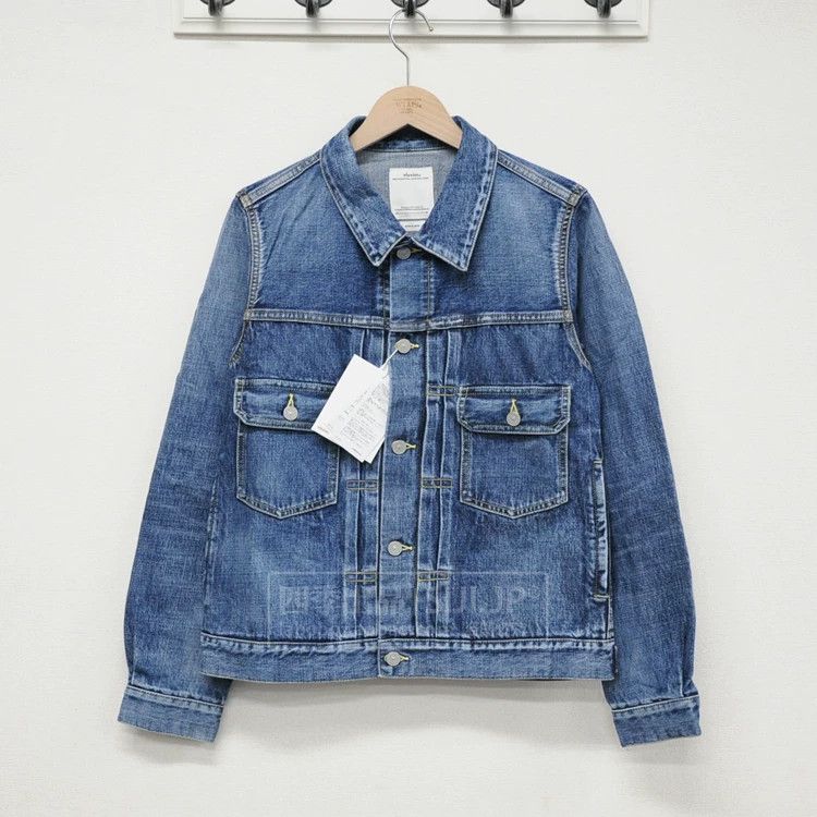 Visvim VISVIM SS 101 DMGD-1001 Washed Denim Jacket Size US L / EU 52-54 / 3 - 1 Thumbnail