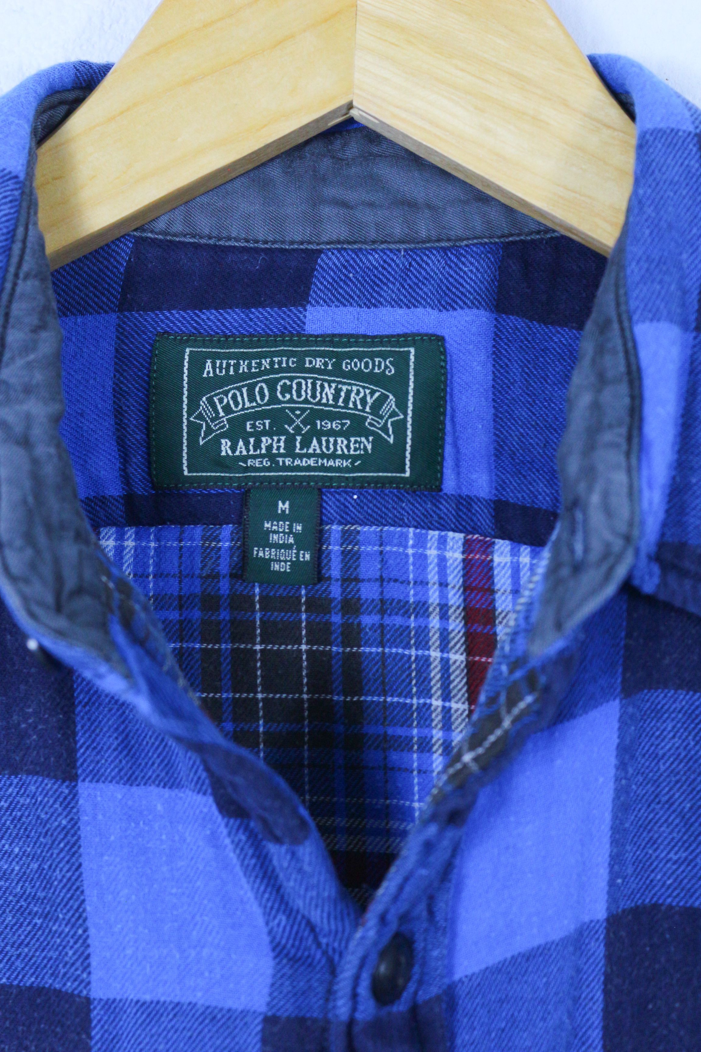 Polo Ralph Lauren Polo Country Ralph Lauren Buffalo Check Flannel Shirt Size US M / EU 48-50 / 2 - 4 Thumbnail