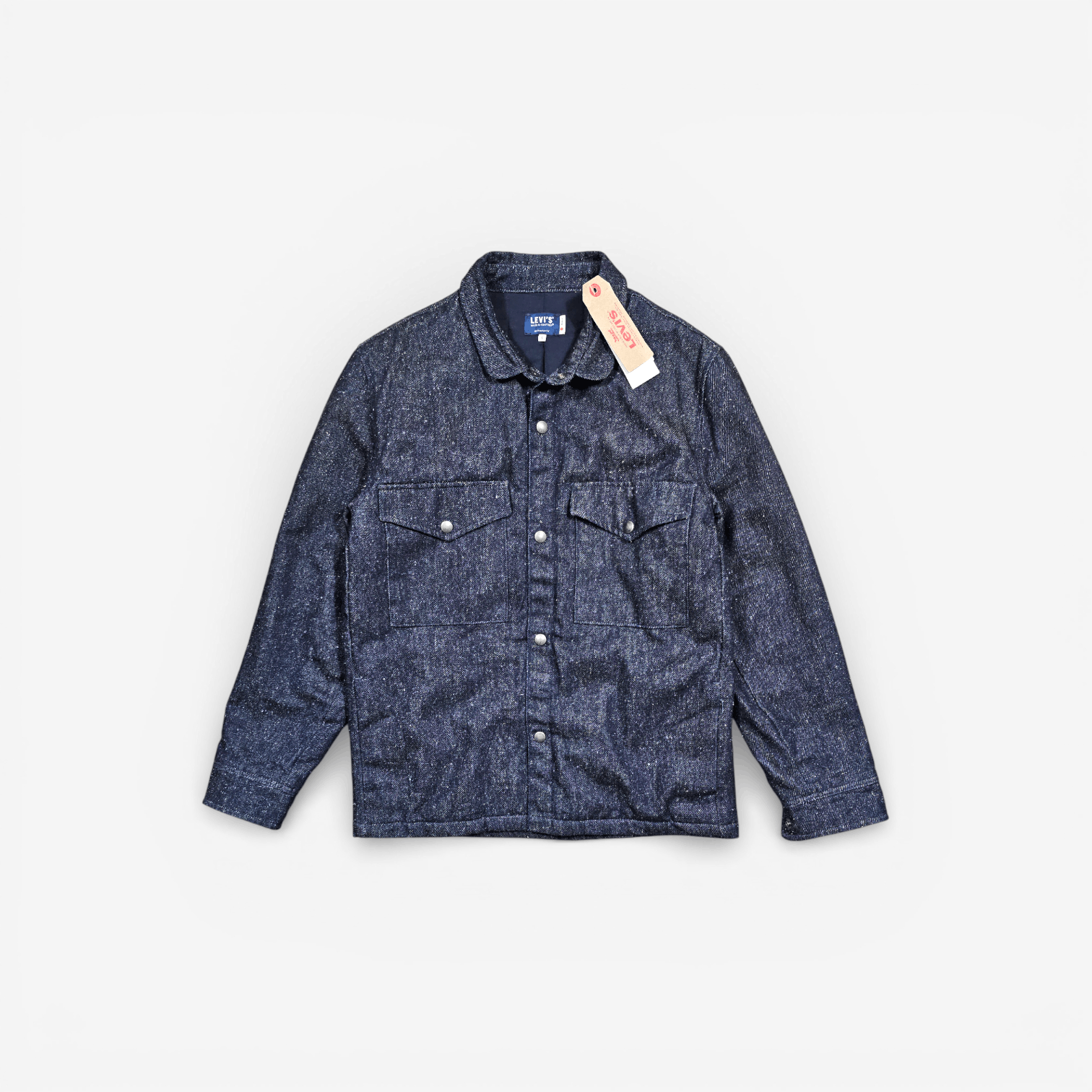 Levi's Made & Crafted Levi's Made & Crafted Shirt Jacket Neppy Japanese Fabrics S Size US S / EU 44-46 / 1 - 1 Thumbnail